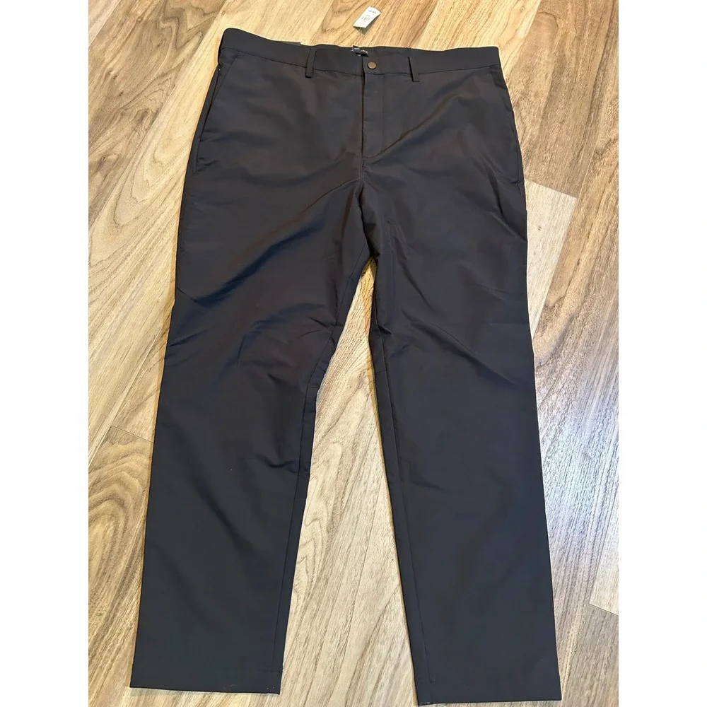 Banana Republic Mens City Pant Slim Fit Tapered Black 38x30 536775-01-1 NWT